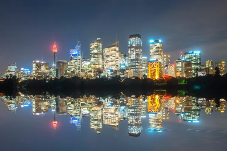 Sydney Harbour Night - ST